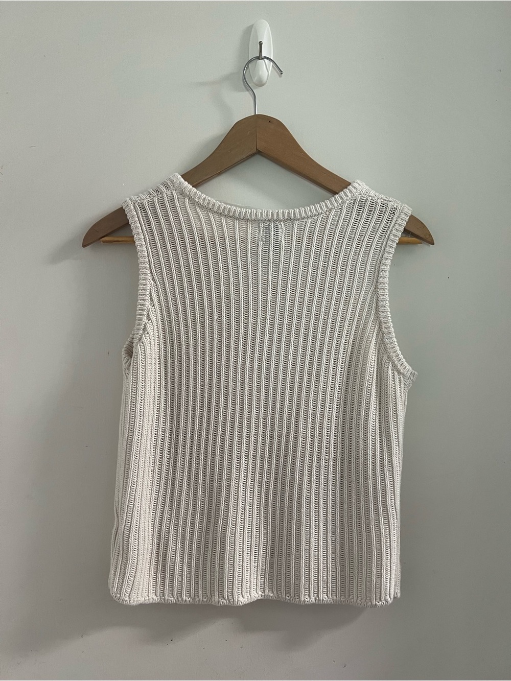 a new day White Ribbed Knit Tank Top - Picture 2 of 3